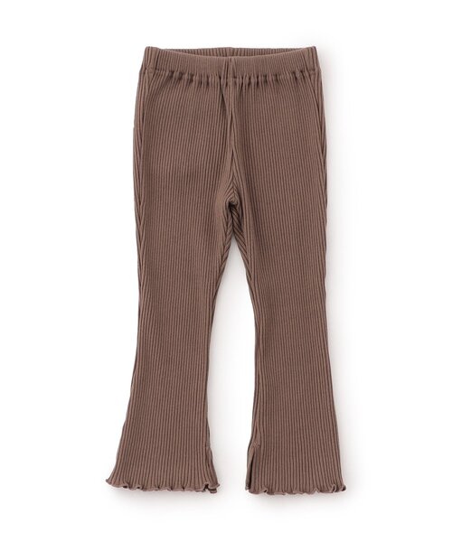 Ampersand(アンパサンド)の「【ジュニア対応】スラッとリブパンツ(その他パンツ・キッズ・ブラウン/ピンク/ブラック/ブルー/グレー・80/90/130/140/100/110/120)」の3枚目の写真