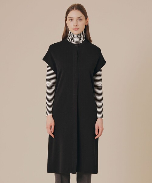 MACKINTOSH LONDON(マッキントッシュ ロンドン)の「レイヤードニットワンピース(ワンピース・レディース・ブラック・38)」の3枚目の写真