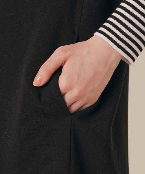 MACKINTOSH LONDON(マッキントッシュ ロンドン)の「レイヤードニットワンピース(ワンピース・レディース・ブラック・38)」の7枚目の写真