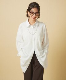 【WEB限定】【@kana__18sセレクト】オーバーサイズロングシャツ