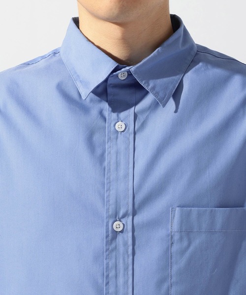 niko and...（ニコアンド）の「イージーケア無地ロングスリーブシャツ（シャツ/ブラウス・メンズ・オフホワイト/サックスブルー・MEDIUM/LARGE/BIG(L)）」の18枚目の写真