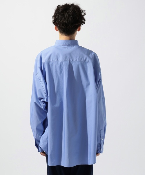 セール】イージーケア無地ロングスリーブシャツ（シャツ/ブラウス