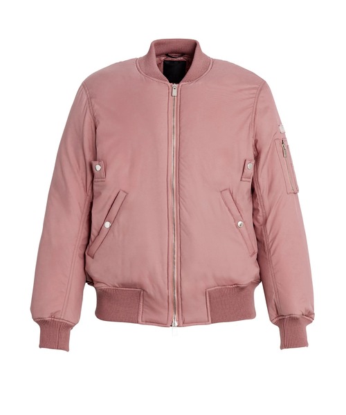 【希少‼︎】STONE  ピンク　ナイロン　ジャケット　ma-1 楽天市場】MA－1（カラーピンク）（レディースファッション）の通販