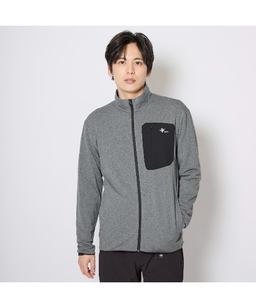 グリッドウールフルZIP（Tシャツ/カットソー）｜Foxfire