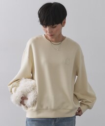 ワンポイント刺繍ダンボールトップス【UVケア/洗濯機洗い可】