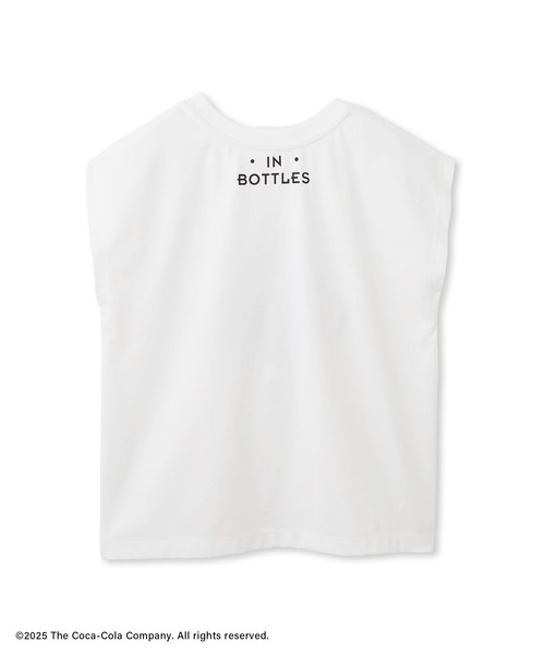 Coca Cola(コカコーラ)の「【Coca-Cola】VIS別注ロゴプリントフレンチTシャツ(Tシャツ/カットソー・レディース・チャコールグレー/ピンク/ホワイト・FREE)」の20枚目の写真