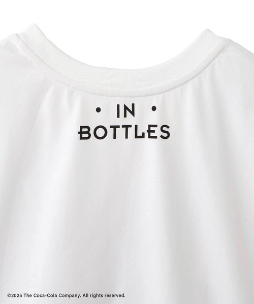 Coca Cola(コカコーラ)の「【Coca-Cola】VIS別注ロゴプリントフレンチTシャツ(Tシャツ/カットソー・レディース・チャコールグレー/ピンク/ホワイト・FREE)」の21枚目の写真