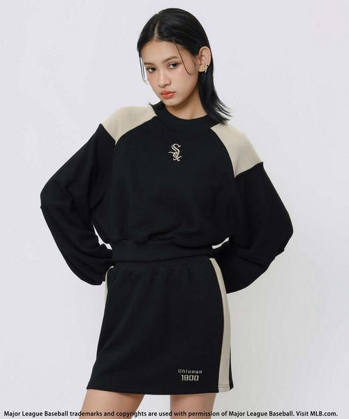 BACK TO THE FIELD（バック トゥー ザ フィールド）の「【MLB】ドルマンスカートセットアップ（セットアップ・レディース・ブラウン/ネイビー/ブラック・FREE）」の6枚目の写真