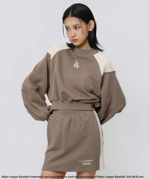 BACK TO THE FIELD（バック トゥー ザ フィールド）の「【MLB】ドルマンスカートセットアップ（セットアップ・レディース・ブラウン/ネイビー/ブラック・FREE）」の18枚目の写真