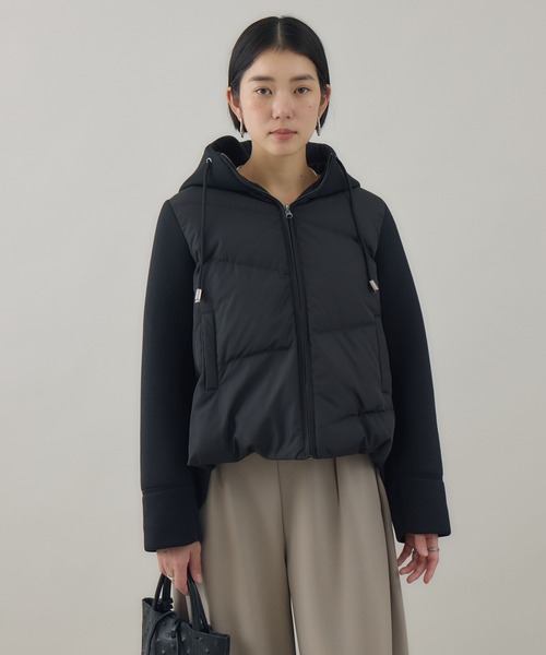セール】33℃ ボンディング切替ダウンブルゾン（ダウンジャケット