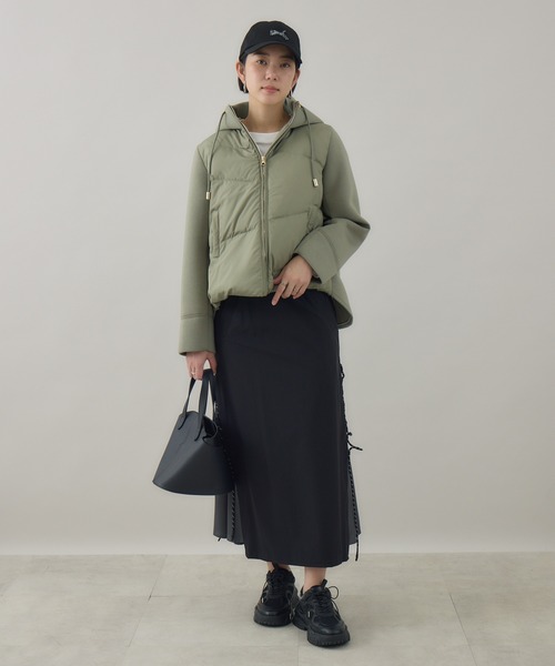 セール】33℃ ボンディング切替ダウンブルゾン（ダウンジャケット