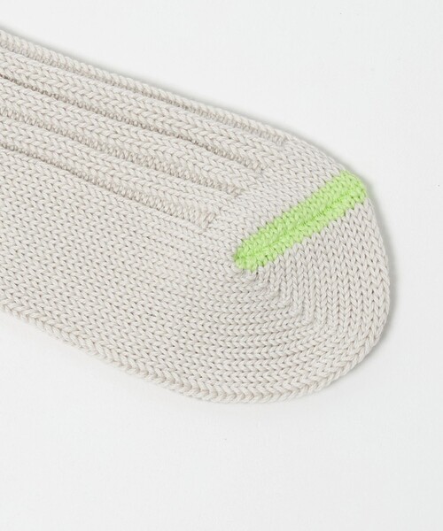 UNITED ARROWS（ユナイテッドアローズ）の「＜ROTOTO＞チャンキーリブ クルーソックス（ソックス/靴下・メンズ・ライトグレー/ダークグレー・M）」の7枚目の写真