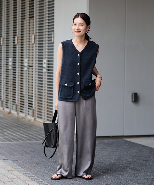 セール】メタルボタンベスト（ベスト）｜FRAMeWORK（フレームワーク