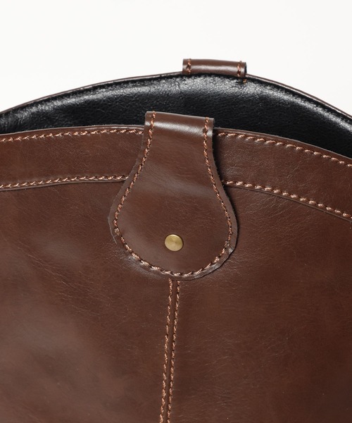 BAYFLOW（ベイフロー）の「ウエスタン風ロングブーツ（ブーツ・レディース・ブラウン/ベージュ・MEDIUM/LARGE）」の14枚目の写真