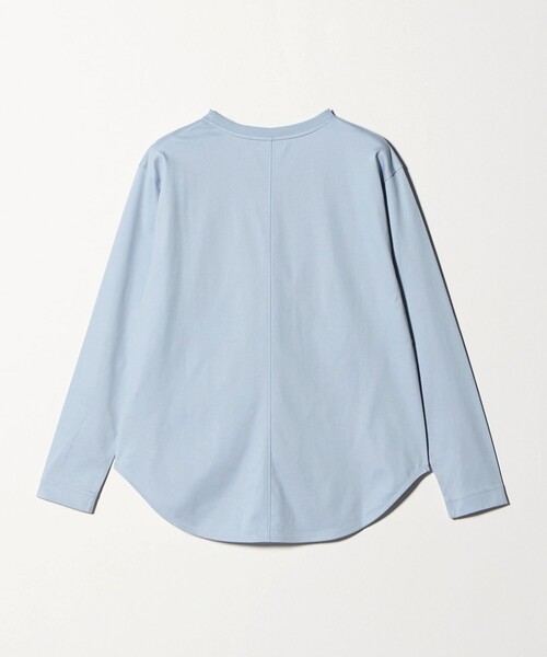 セール】ラウンドヘム スムース ロングスリーブ プルオーバー（Tシャツ