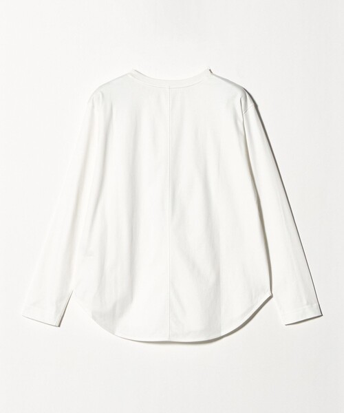 セール】ラウンドヘム スムース ロングスリーブ プルオーバー（Tシャツ