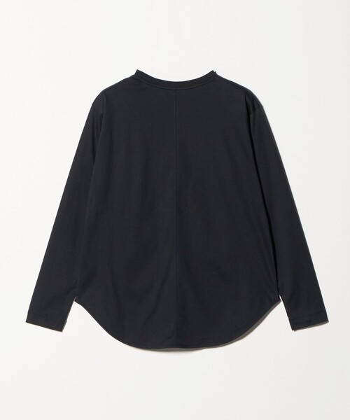 セール】ラウンドヘム スムース ロングスリーブ プルオーバー（Tシャツ