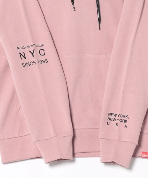 Manhattan Portage(マンハッタンポーテージ)の「Manhattan Portage/マンハッタンポーテージ パーカー MP-M599(パーカー・レディース・ブラック/ヘザーグレー/ヘザーチャコール/ピンク・S/M/L)」の6枚目の写真