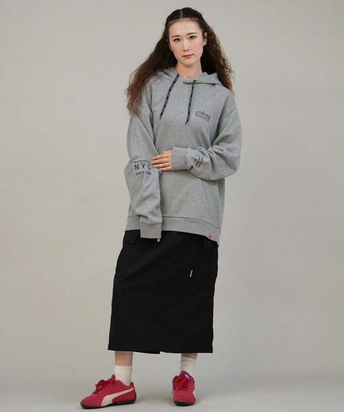 Manhattan Portage(マンハッタンポーテージ)の「Manhattan Portage/マンハッタンポーテージ パーカー MP-M599(パーカー・レディース・ブラック/ヘザーグレー/ヘザーチャコール/ピンク・S/M/L)」の15枚目の写真