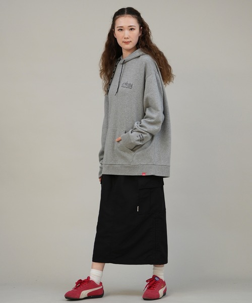 Manhattan Portage(マンハッタンポーテージ)の「Manhattan Portage/マンハッタンポーテージ パーカー MP-M599(パーカー・レディース・ブラック/ヘザーグレー/ヘザーチャコール/ピンク・S/M/L)」の12枚目の写真