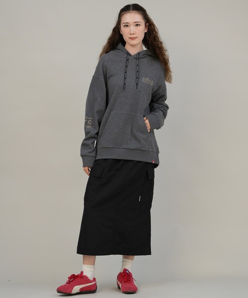 Manhattan Portage(マンハッタンポーテージ)の「Manhattan Portage/マンハッタンポーテージ パーカー MP-M599(パーカー・レディース・ブラック/ヘザーグレー/ヘザーチャコール/ピンク・S/M/L)」の17枚目の写真