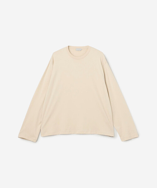 handvaerk（ハンドバーク）の「handvaerk | コットン クルーネック長袖Tシャツ MEN（Tシャツ/カットソー・メンズ・ブラック/グレー系その他/ホワイト/グレー系その他2/オートミール/ダークグレー・M/S/L/XL）」の8枚目の写真