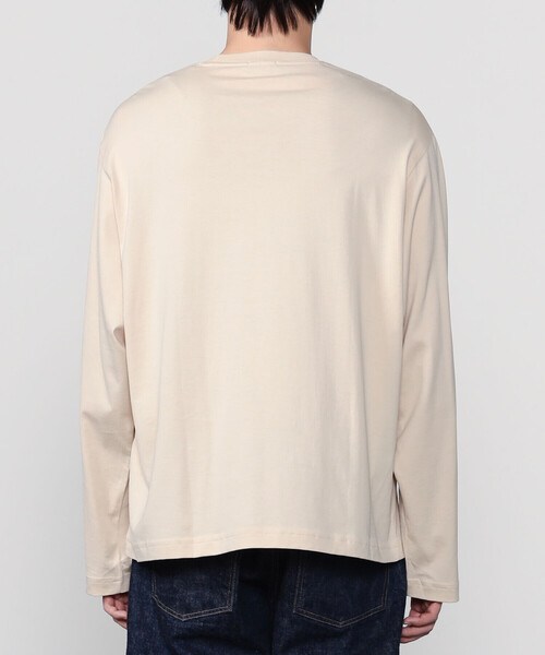 handvaerk（ハンドバーク）の「handvaerk | コットン クルーネック長袖Tシャツ MEN（Tシャツ/カットソー・メンズ・ブラック/グレー系その他/ホワイト/グレー系その他2/オートミール/ダークグレー・M/S/L/XL）」の15枚目の写真