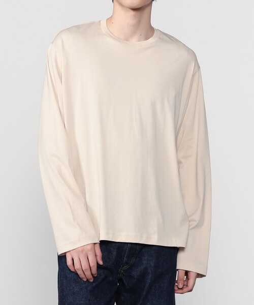 handvaerk（ハンドバーク）の「handvaerk | コットン クルーネック長袖Tシャツ MEN（Tシャツ/カットソー・メンズ・ブラック/グレー系その他/ホワイト/グレー系その他2/オートミール/ダークグレー・M/S/L/XL）」の16枚目の写真