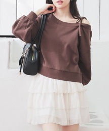 ワンショルゆるトップス