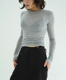 COMFORTABLE CREW NECK TOPS