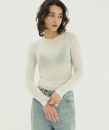 COMFORTABLE CREW NECK TOPS