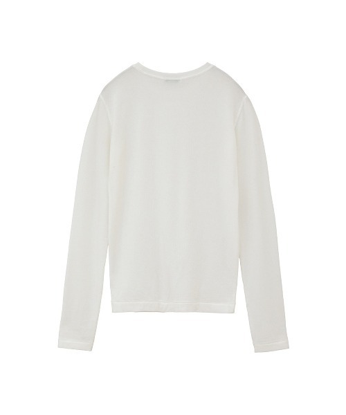CLANE（クラネ）の「COMFORTABLE CREW NECK TOPS（Tシャツ/カットソー・レディース・ブラック/ホワイト/グレー・1/2）」の20枚目の写真