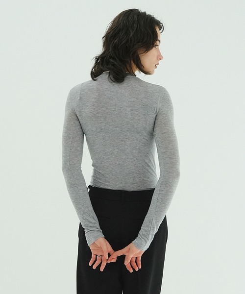 CLANE(クラネ) COMFORTABLE CREW NECK TOPS COMFORTABLE CREW NECK TOPS（Tシャツ/カットソー）｜CLANE（クラネ