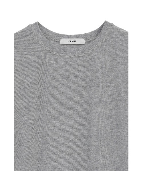 COMFORTABLE CREW NECK TOPS（Tシャツ/カットソー）｜CLANE（クラネ