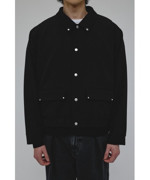 STYLEMIXER（スタイルミキサー）の「シャーリングヘムジャケット（その他アウター・メンズ・ブラック/グレー・MEDIUM/LARGE）」の9枚目の写真