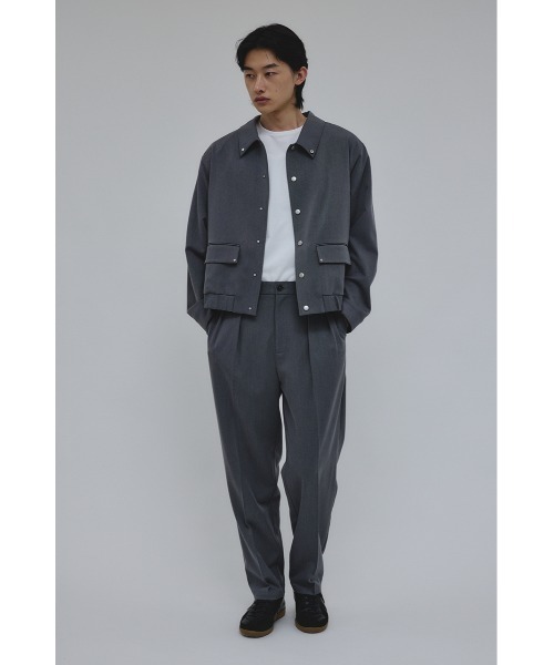 STYLEMIXER（スタイルミキサー）の「シャーリングヘムジャケット（その他アウター・メンズ・ブラック/グレー・MEDIUM/LARGE）」の20枚目の写真
