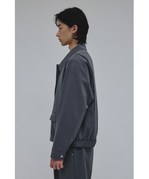 STYLEMIXER（スタイルミキサー）の「シャーリングヘムジャケット（その他アウター・メンズ・ブラック/グレー・MEDIUM/LARGE）」の22枚目の写真