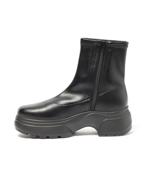 LEPSIM（レプシィム）の「厚底スニーカーブーツ　591974（ブーツ・レディース・ブラック・LARGE/MEDIUM）」の8枚目の写真