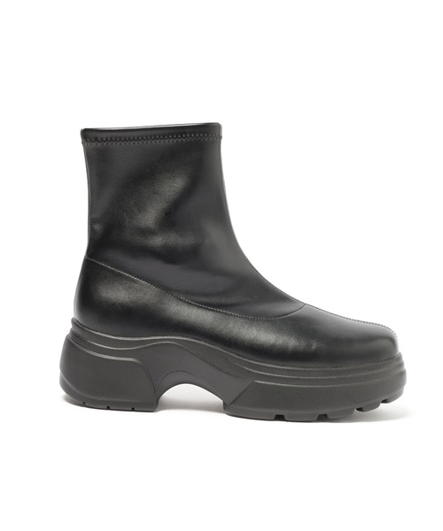 LEPSIM（レプシィム）の「厚底スニーカーブーツ　591974（ブーツ・レディース・ブラック・LARGE/MEDIUM）」の2枚目の写真