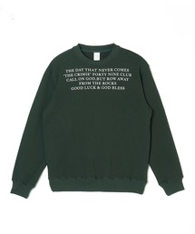 TYPO GRAPHIC CREW NECK SWEAT