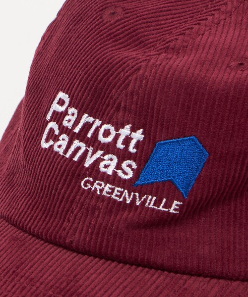 PARROTT CANVAS（パロットキャンバス）の「＜PARROTT CANVAS＞コーデュロイ パネル キャップ（キャップ・レディース・ワイン/ネイビー・FREE）」の12枚目の写真