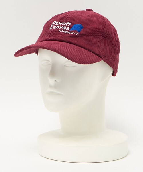 PARROTT CANVAS（パロットキャンバス）の「＜PARROTT CANVAS＞コーデュロイ パネル キャップ（キャップ・レディース・ワイン/ネイビー・FREE）」の19枚目の写真
