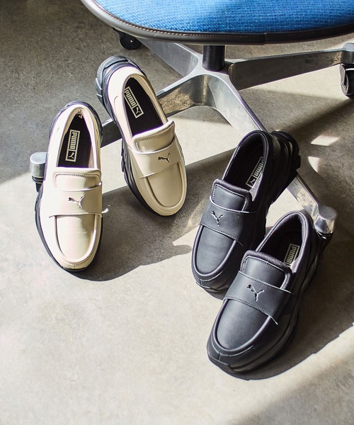 PUMA（プーマ）の「(PUMA)LOAFYR（ローファー・レディース・ブラック/ホワイト・25cm/23cm/24cm）」の15枚目の写真
