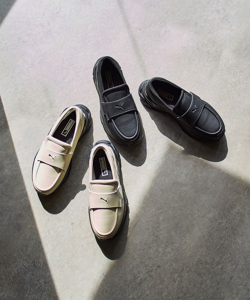 PUMA（プーマ）の「(PUMA)LOAFYR（ローファー・レディース・ブラック/ホワイト・25cm/23cm/24cm）」の16枚目の写真