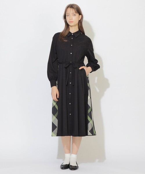 ちぃこ様 【極美品】ブルーレーベルクレストブリッジ シャツワンピース チェック BLUE LABEL CRESTBRIDGE（ブルーレーベルクレストブリッジ）の