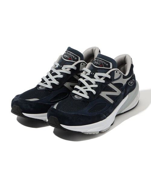 NEW BALANCE(ニューバランス)の「New Balance M990 V6 スニーカー(スニーカー・メンズ・ブラック/グレー/ネイビー・7.5/8/8.5/9/9.5/10/10.5/11)」の1枚目の写真