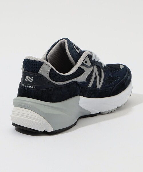 NEW BALANCE(ニューバランス)の「New Balance M990 V6 スニーカー(スニーカー・メンズ・ブラック/グレー/ネイビー・7.5/8/8.5/9/9.5/10/10.5/11)」の6枚目の写真