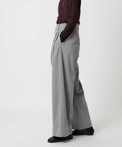 CITEN(シテン)の「<CITEN>キャリーマン2タックワイドスラックス(スラックス・レディース・ダークグレー/ライトグレー/ブラック・S/M)」の10枚目の写真