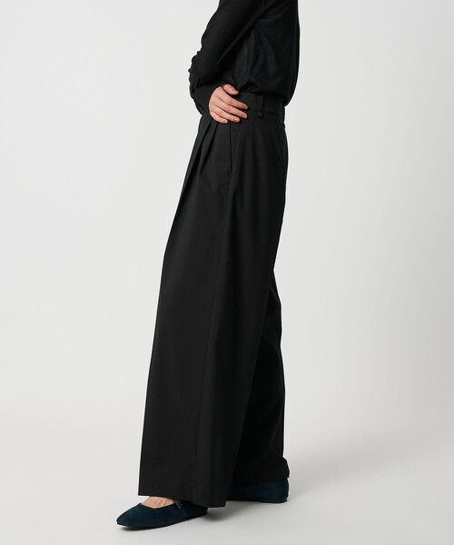 CITEN(シテン)の「<CITEN>キャリーマン2タックワイドスラックス(スラックス・レディース・ダークグレー/ライトグレー/ブラック・S/M)」の13枚目の写真