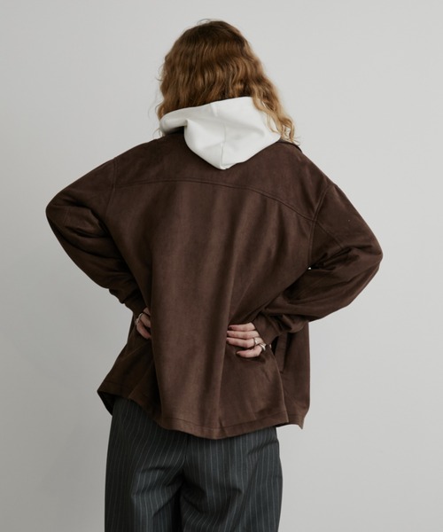 Aunt Marie's(アントマリーズ)の「クロップドZIPフーディ/パーカー(パーカー・レディース・ブラック/グレー/ホワイト・FREE)」の8枚目の写真